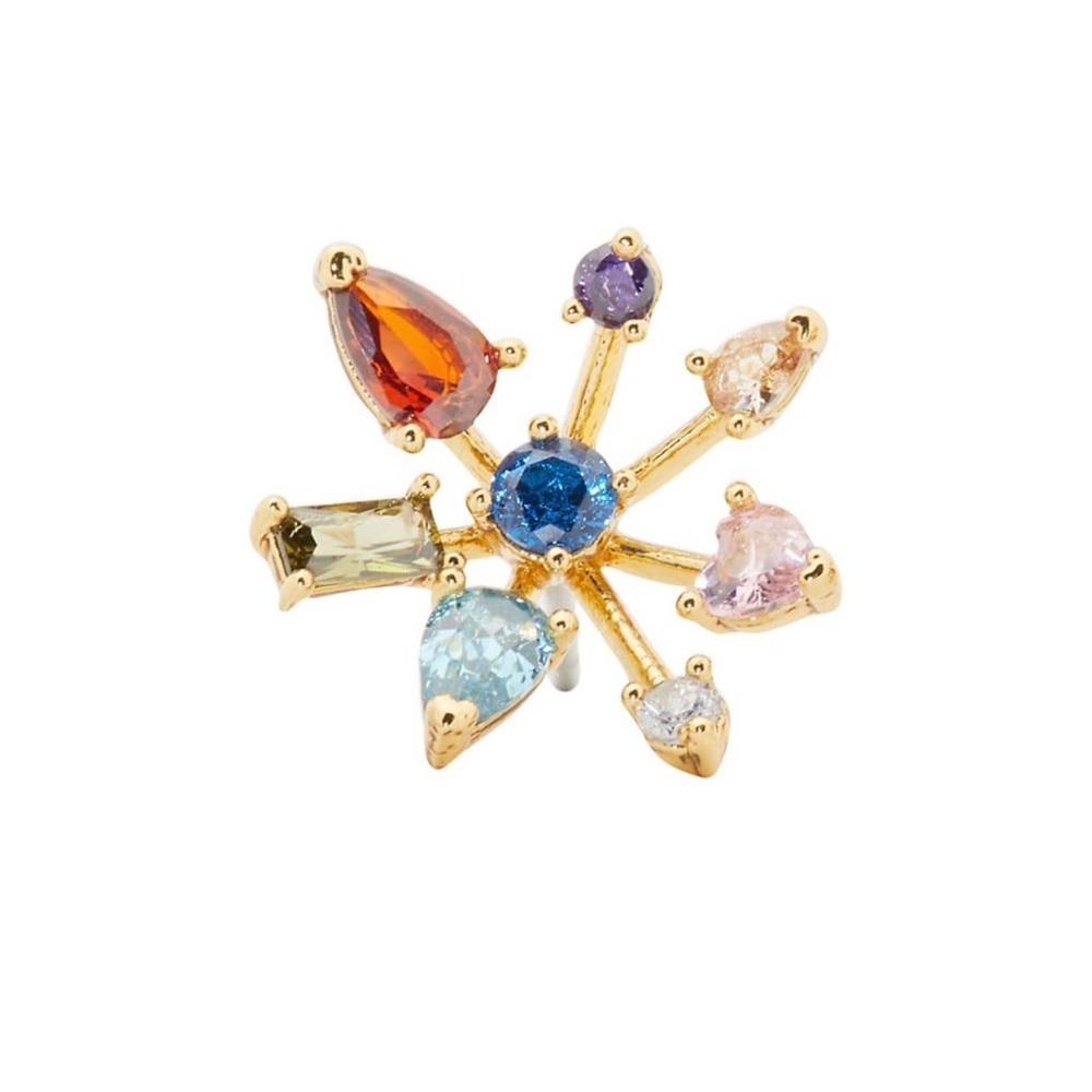 ā ļø Kate Spade New York firework floral stud earrings - Picture 3 of 9